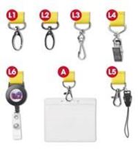 LANYARD TUBOLARE CON MORSETTO IN METALLO